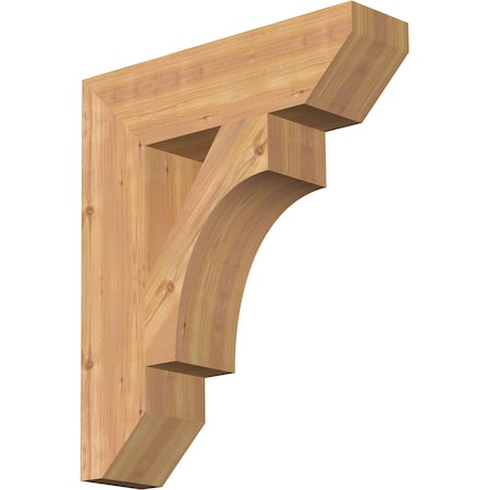 Ekena Millwork Westlake Slat Smooth Bracket, Western Red Cedar, 5 1/2"W x 22"D x 26"H BKT06X22X26WTL06SWR